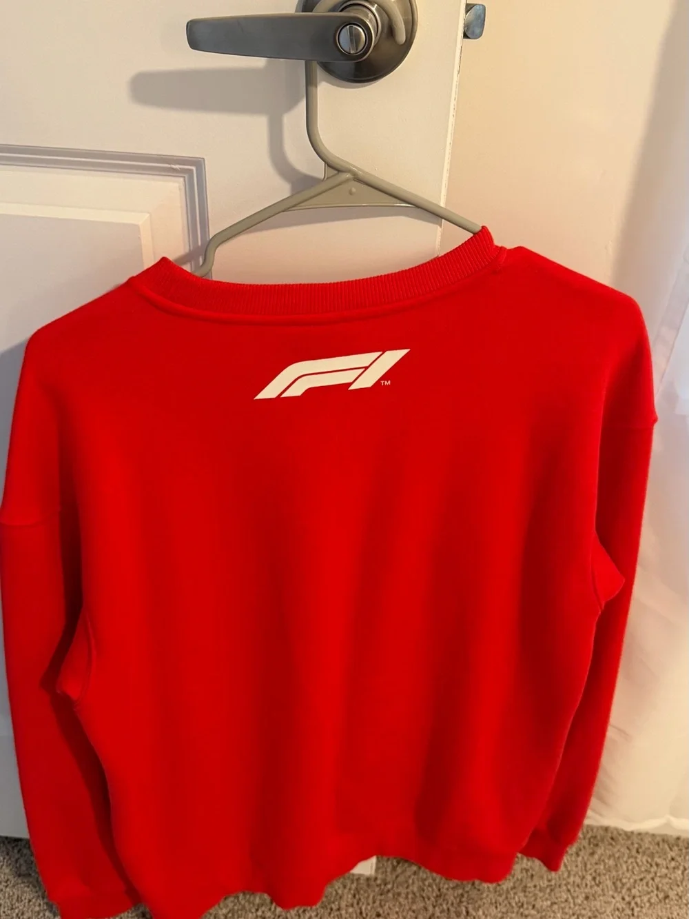 H&M Red Formula 1 Crewneck Sweatshirt
